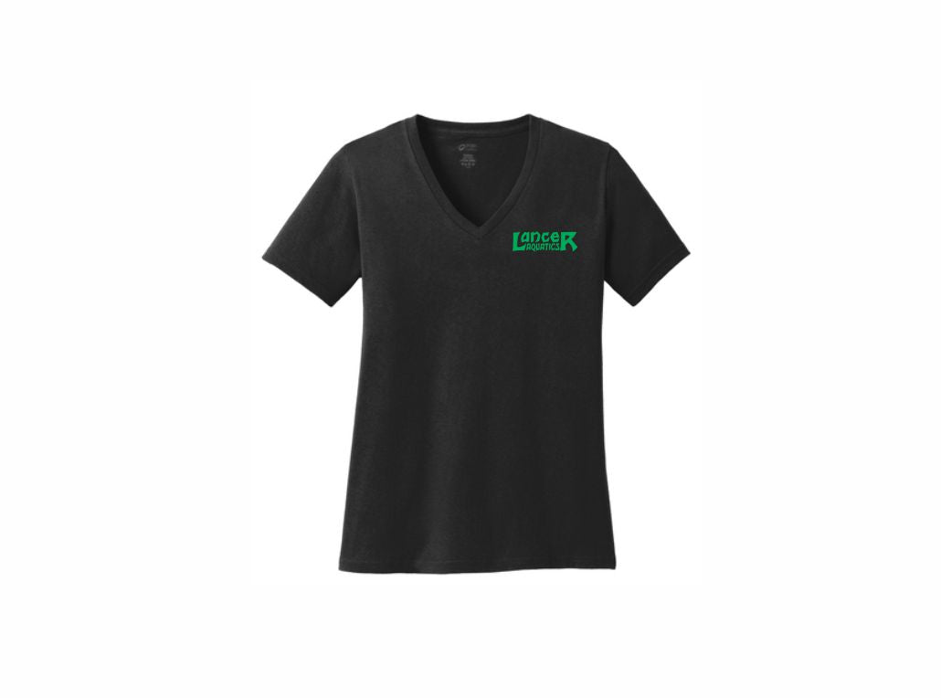 AQUATICS HILLTOP PORT & COMPANY LADIES VNECK