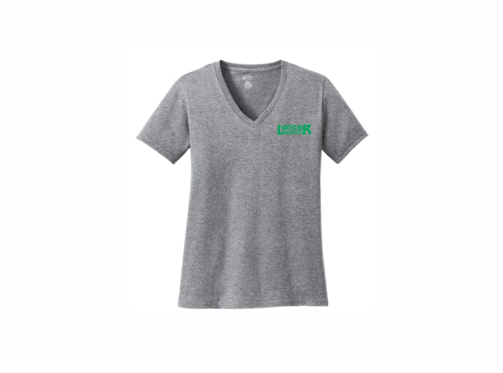 AQUATICS HILLTOP PORT & COMPANY LADIES VNECK