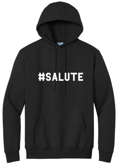 SOLDIER BASKETBALL #SALUTE PORT & COMPANY HOODIE