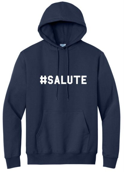 SOLDIER BASKETBALL #SALUTE PORT & COMPANY HOODIE