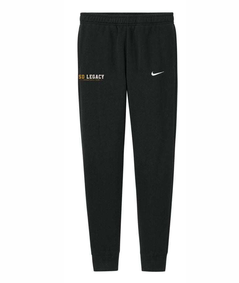 SD LEGACY BASKETBALL CLUB NIKE CLUB FLEECE JOGGER WITH SD LEGACY LOGO