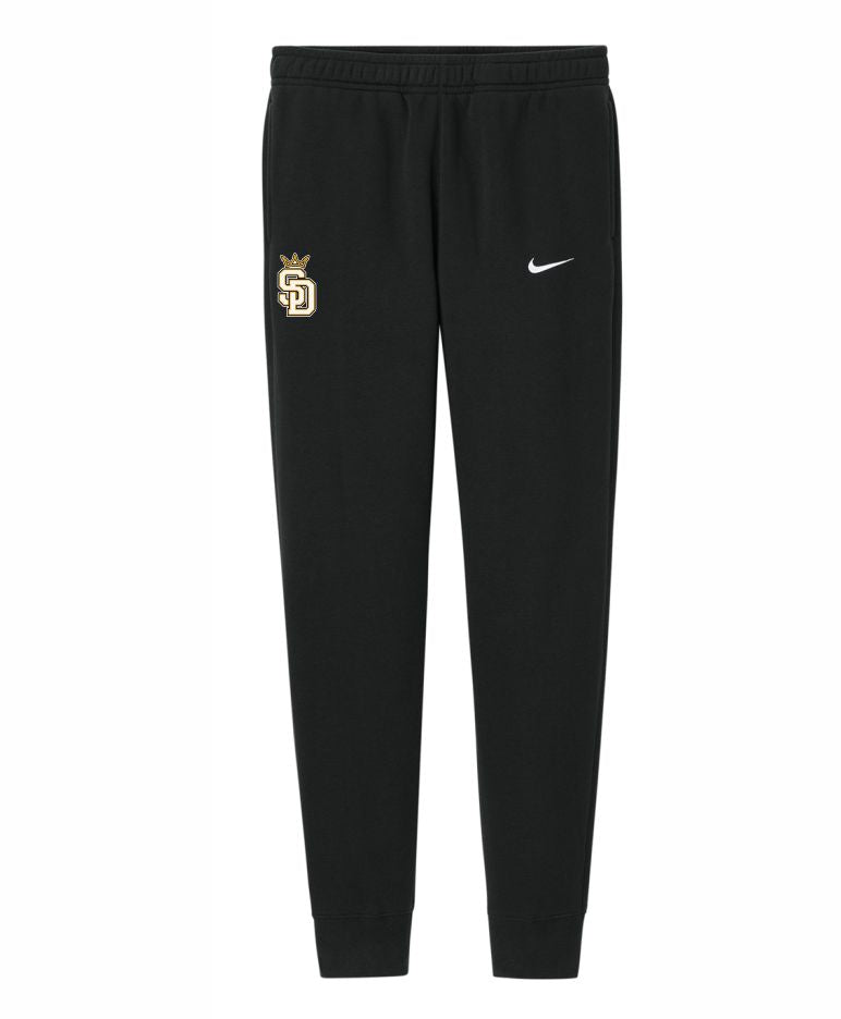 SD LEGACY BASKETBALL CLUB NIKE CLUB FLEECE JOGGER WITH SD LOGO WITH CROWN