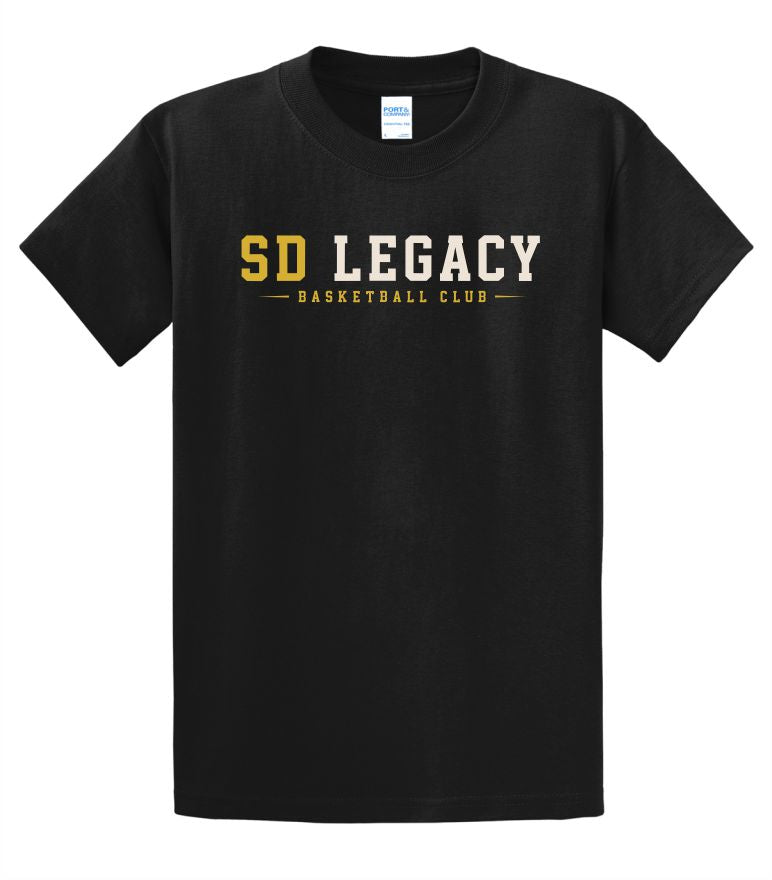 SD LEGACY BASKETBALL CLUB PORT & COMPANY COTTON TEE