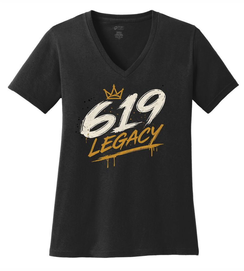 SD LEGACY BASKETBALL CLUB PORT & COMPANY LADIES VNECK (Copy)