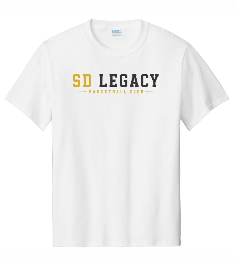 SD LEGACY BASKETBALL CLUB YOUTH PORT & COMPANY COTTON TEE YOUTH