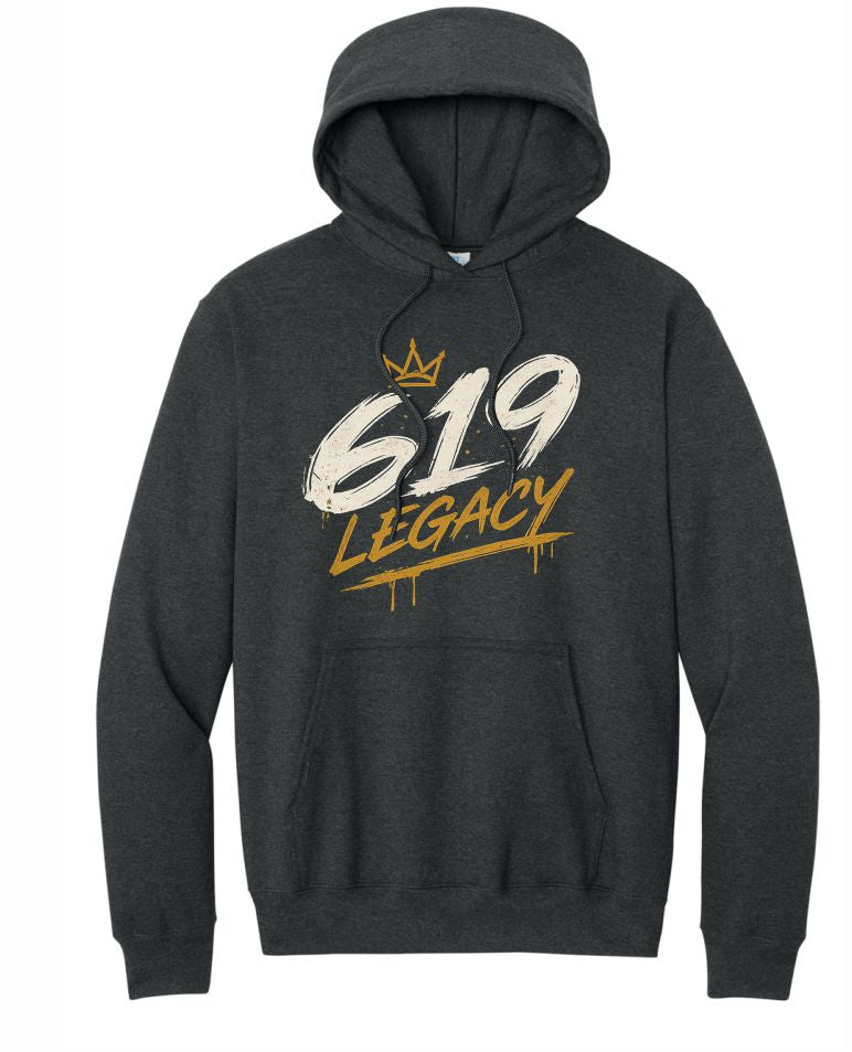 SD LEGACY BASKETBALL CLUB YOUTH P&C HOODIE 619 LOGO YOUTH