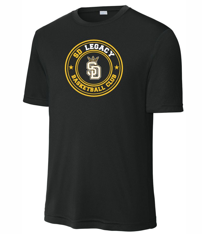 SD LEGACY BASKETBALL CLUB SPORT TEK DRIFIT TEE