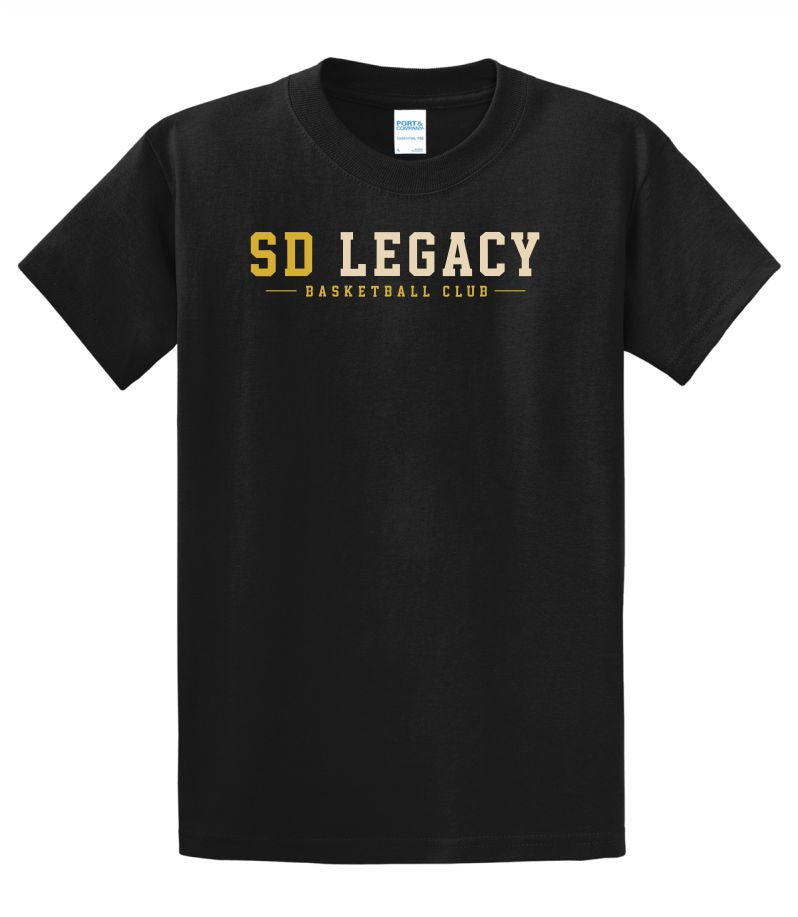 SD LEGACY BASKETBALL CLUB PORT & COMPANY COTTON TEE