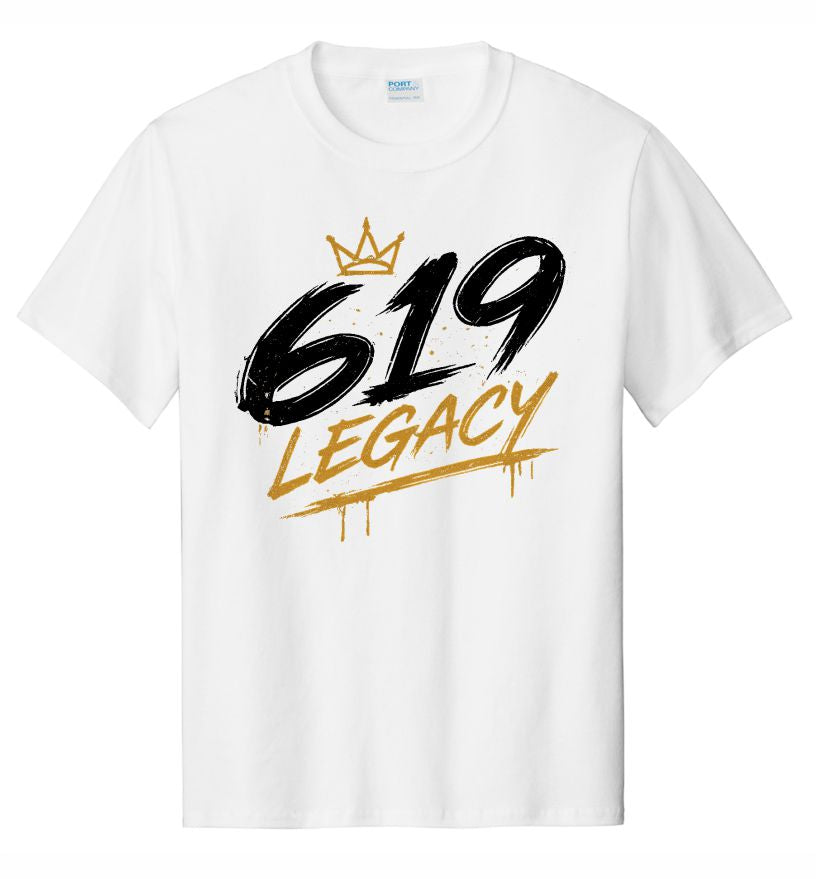 SD LEGACY BASKETBALL CLUB P&C COTTON TEE 619LOGO