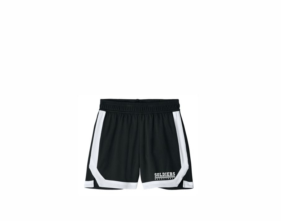 SOLDIER BASKETBALL YOUTH SPORT TEK PRACTICE UNIFORM SHORTS YOUTH