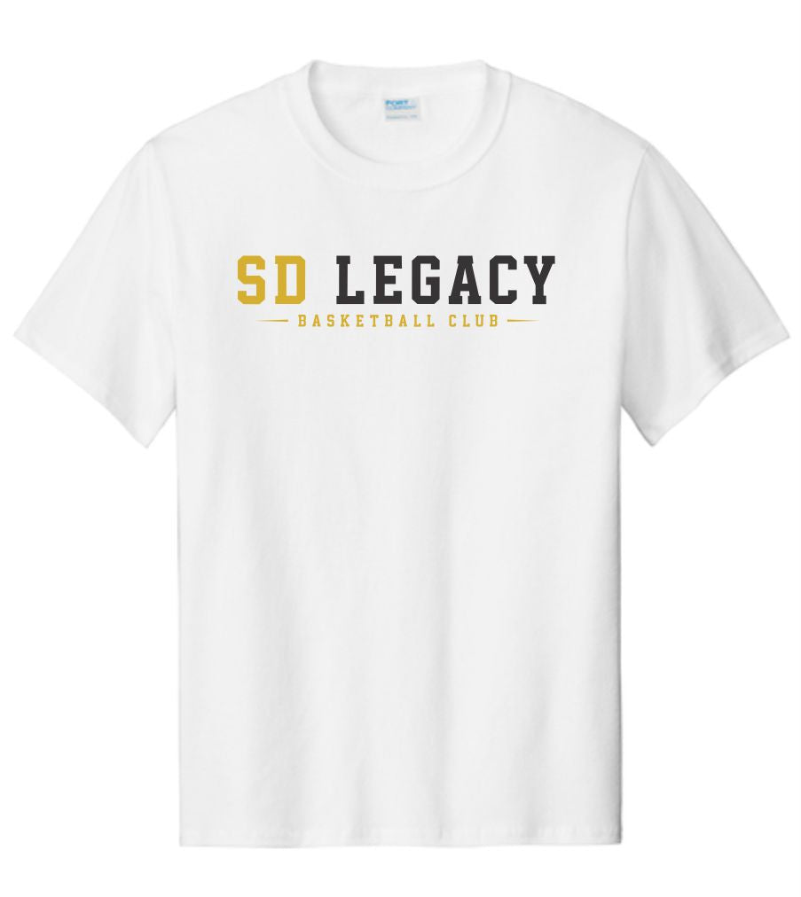 SD LEGACY BASKETBALL CLUB PORT & COMPANY COTTON TEE