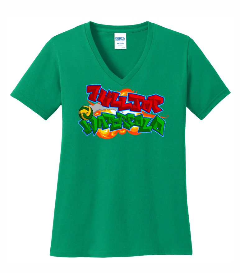 HIILTOP BOYS WATER POLO PORT & COMPANY LADIES VNECK