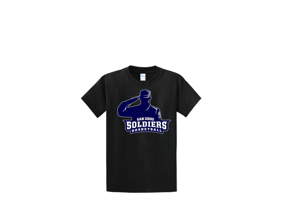 SOLDIER BASKETBALL PORT & COMPANY COTTON TEE
